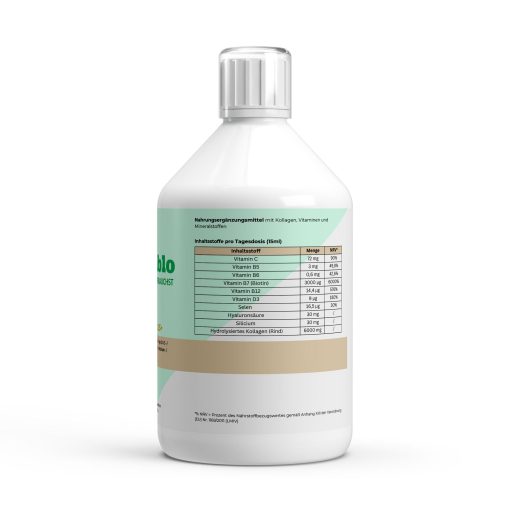 Kollagen Vital PLUS+ Shots - Wild Berry - 500ml Nahrungsergänzungsmittel – Bild 3