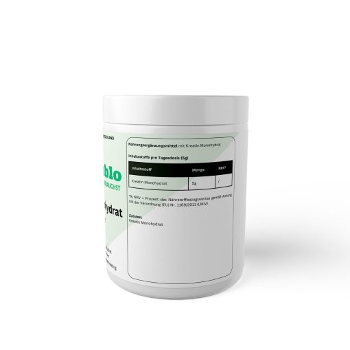 Kreatin Monohydrat - 1000g Hochwertige Nahrungsergänzungsmittel – Bild 2