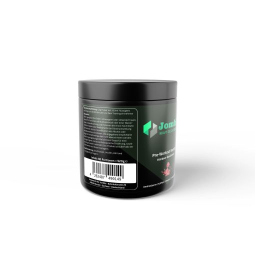 Pre-Workout Booster - Geschmack: Himbeere - Nahrungsergänzungsmittel – Bild 3