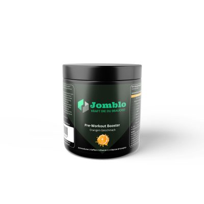 Pre-Workout Booster – Geschmack: Orange – Nahrungsergänzungsmittel