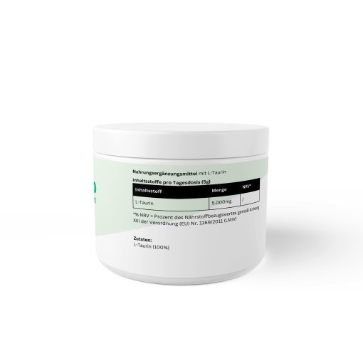 Taurin Pulver - 250g - Nahrungsergänzungsmittel – Bild 3