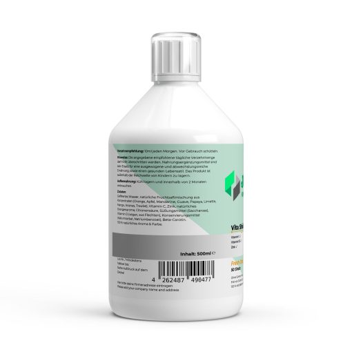 Vita Shield PLUS+ Shots - Fresh Orange - 500ml – Bild 3