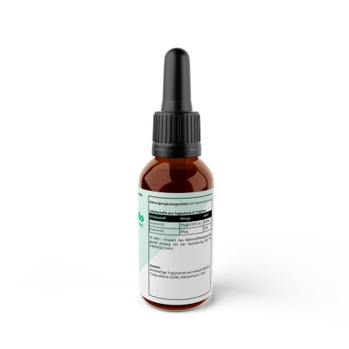 Vitamin D3 + K2 - 1.700 Tropfen (1.000 I.E.) – Bild 3
