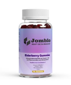 Elderberry + Vitamin C + Zink Gummies – 60 Stück – Nahrungsergänzungsmittel