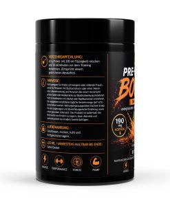 Alternative view of Pre-Workout Booster Orange - 520g