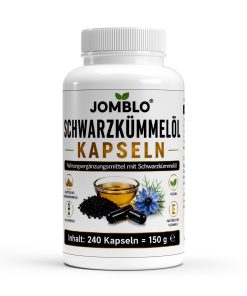 Ägyptisches Schwarzkümmelöl – 240 vegane Softgels
