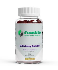 Elderberry + Vitamin C + Zink Gummies – 60 Stück – Nahrungsergänzungsmittel