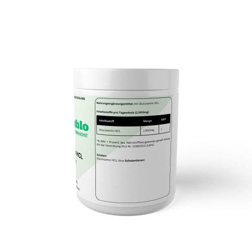 100 % reines Glucosamin Pulver - 1000 g Dose – Bild 2