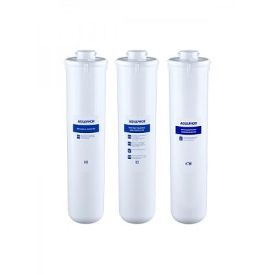 AQUAPHOR Set K5, K2, K7M für Umkehrosmose-Anlagen DWM 101S, 102S