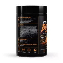 Alternative view of Pre-Workout Booster Orange - 520g