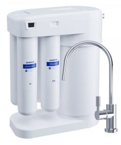 AQUAPHOR Wasseraufbereitung Kalk und Wasserfilter RO-101S Umkehrosmoseanlage mit Wasserhahn