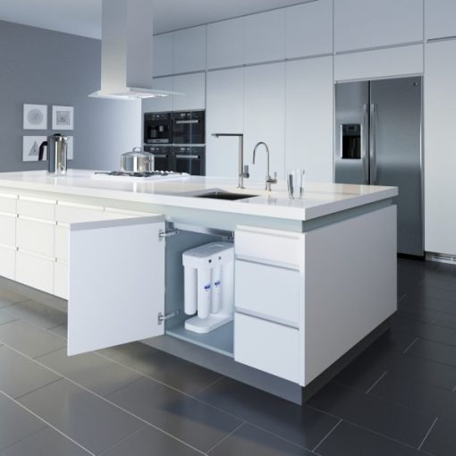AQUAPHOR Wasseraufbereitung Kalk und Wasserfilter RO-101S Umkehrosmoseanlage mit Wasserhahn – Bild 3