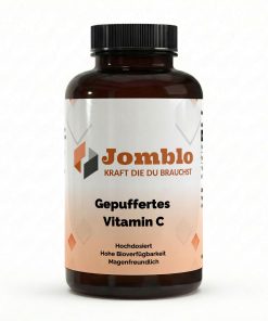 Gepuffertes Vitamin C 500mg + Magnesium – 240 Kapseln