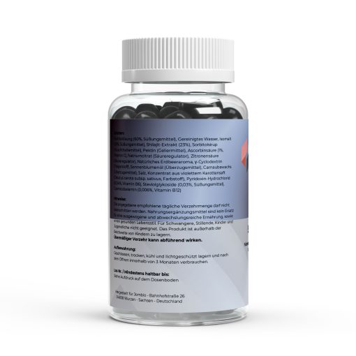 Shilajit Gummies + Vitamin C,B6, B12 - 60 Stk. – Bild 2