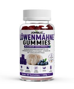 Löwenmähne + Vitamin B6 Gummies – 60 Stk.