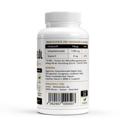 Alternative view of Ägyptisches Schwarzkümmelöl - 240 vegane Softgels