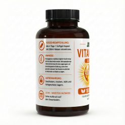 Vitamin D3 4.000 IE - 180 Softgels – Bild 3