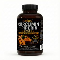 Curcuma (95% Curcumin) + Piperin - 60 vegane Kapseln