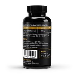Coenzym Q10 200mg - 60 Softgels – Bild 3