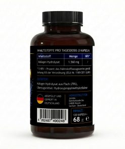 Alternative view of Marine Kollagen Peptide (2000-5000 DA) - 120 Kapseln