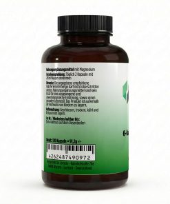 Alternative view of Magnesium 6x Komplex + B6 - 120 vegane Kapseln