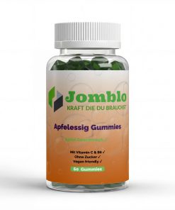 Apfelessig + C + B6 + Chrom Gummies – 60 Stk