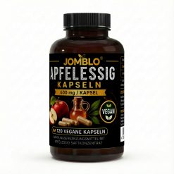 Apfelessig Extrakt Kapseln (600mg je Kapsel) - 120 vegane Kapseln