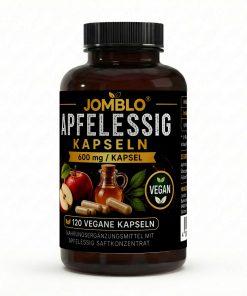 Apfelessig Extrakt Kapseln (600mg je Kapsel) – 120 vegane Kapseln