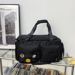 Sporttasche & Reisetasche & Fitnesstasche mit Schuhfach – Bild 5