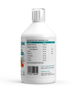 Alternative view of Magnesium Komplex Shots Plus+ - 500ml